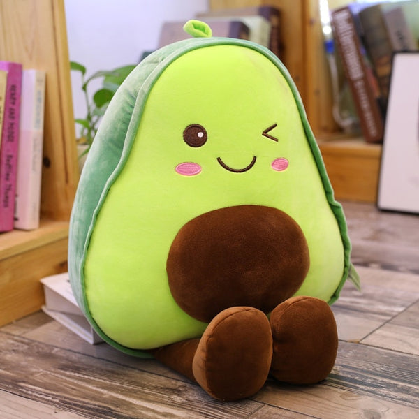 Stuffed store avocado pillow